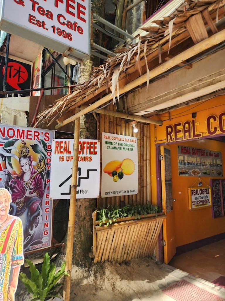 Real Coffee and Tea Cafe, Station 2, Boracay
