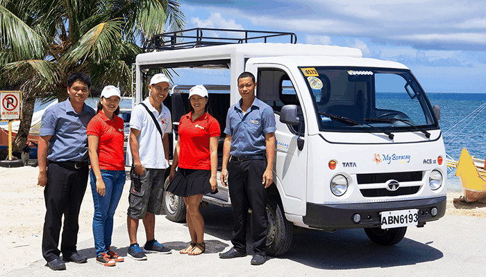 Standard transfer multicab vehicle